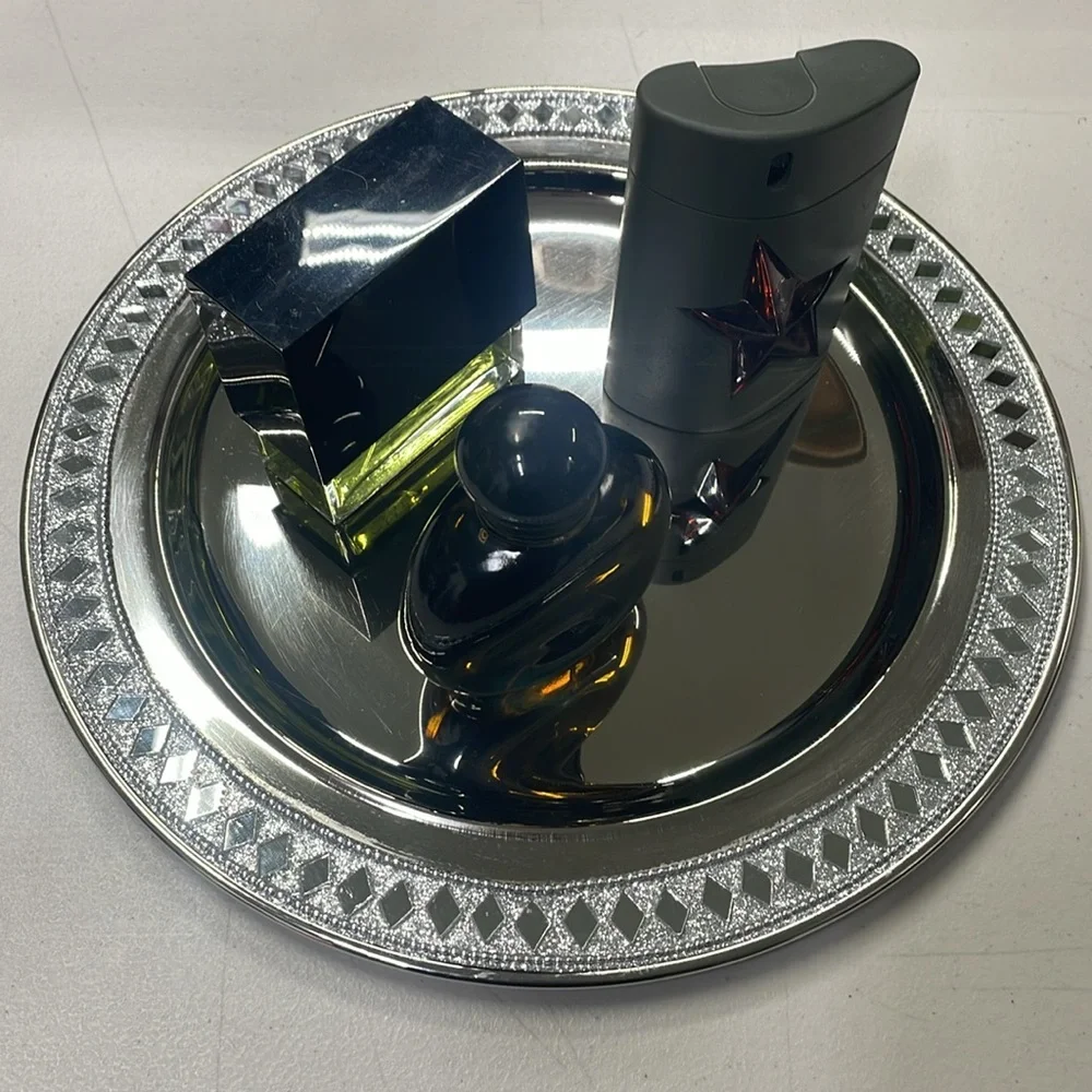 Vanity Metal Tray - Bathroom Accessory Tray